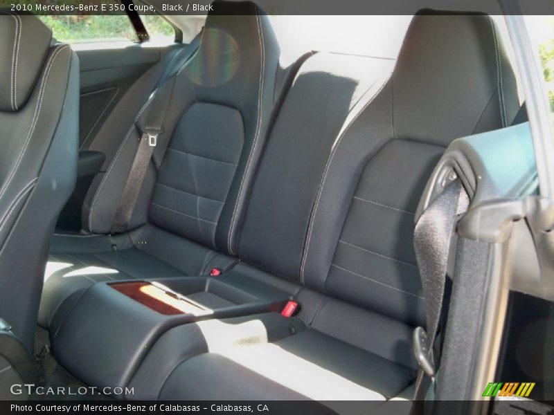 Black / Black 2010 Mercedes-Benz E 350 Coupe