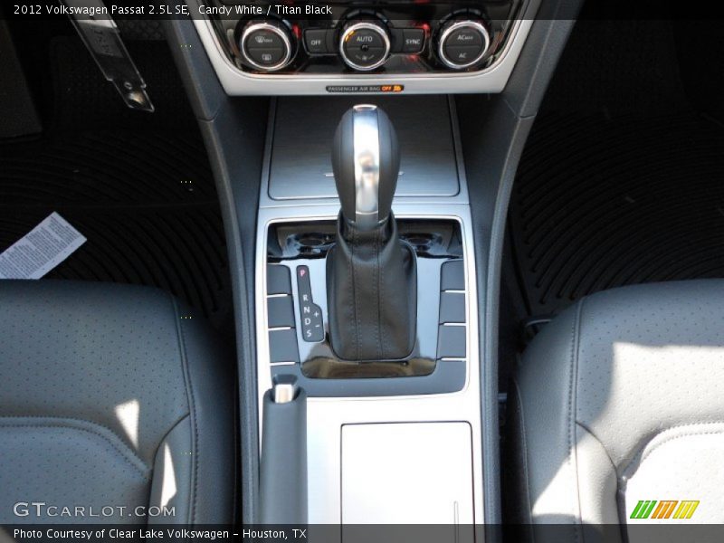  2012 Passat 2.5L SE 6 Speed Tiptronic Automatic Shifter
