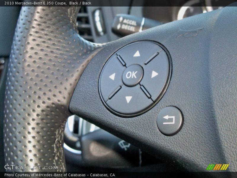 Black / Black 2010 Mercedes-Benz E 350 Coupe