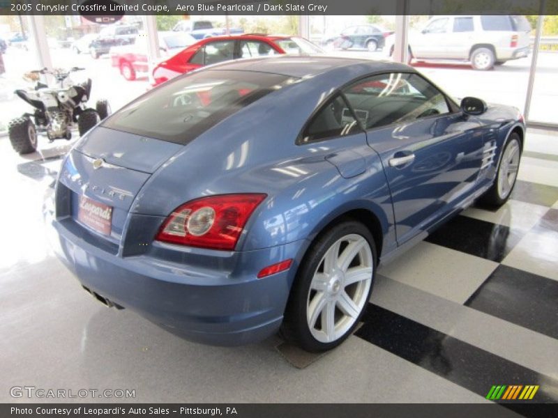 Aero Blue Pearlcoat / Dark Slate Grey 2005 Chrysler Crossfire Limited Coupe