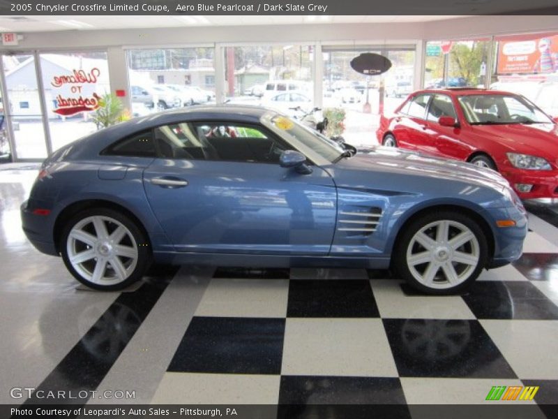 Aero Blue Pearlcoat / Dark Slate Grey 2005 Chrysler Crossfire Limited Coupe
