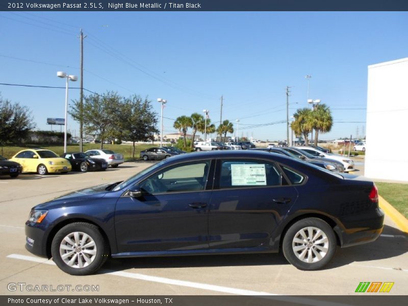  2012 Passat 2.5L S Night Blue Metallic