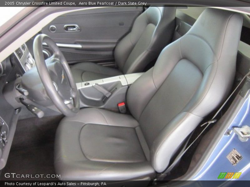  2005 Crossfire Limited Coupe Dark Slate Grey Interior