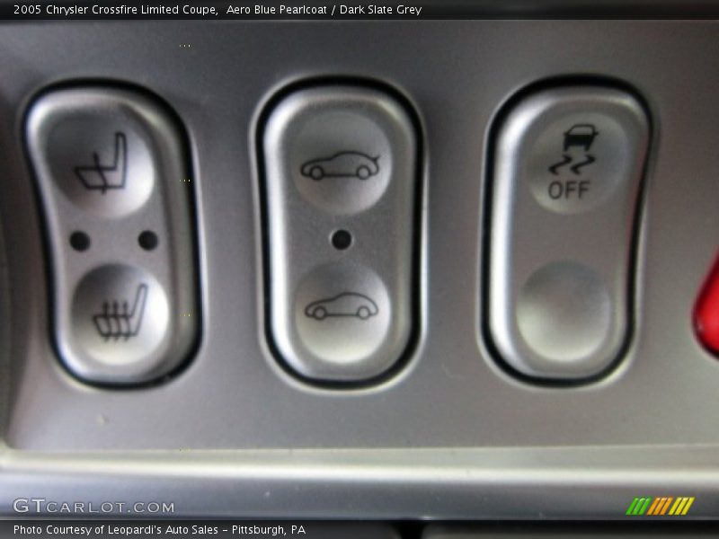 Controls of 2005 Crossfire Limited Coupe