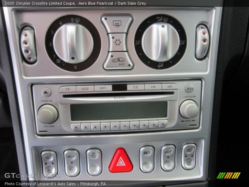 Controls of 2005 Crossfire Limited Coupe