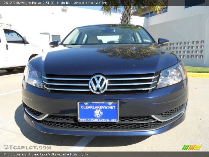 Night Blue Metallic / Cornsilk Beige 2012 Volkswagen Passat 2.5L SE