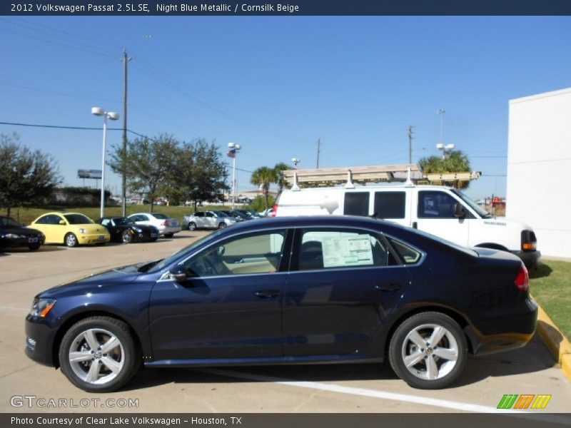  2012 Passat 2.5L SE Night Blue Metallic