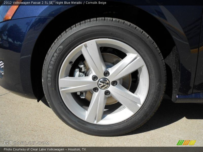  2012 Passat 2.5L SE Wheel