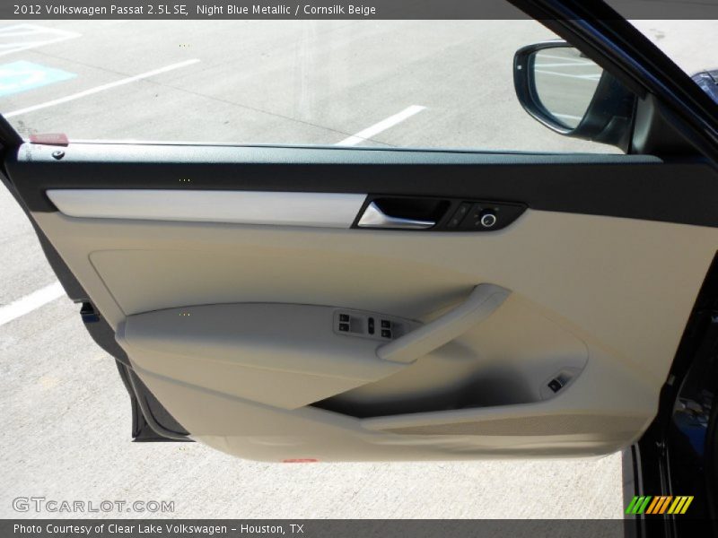 Night Blue Metallic / Cornsilk Beige 2012 Volkswagen Passat 2.5L SE