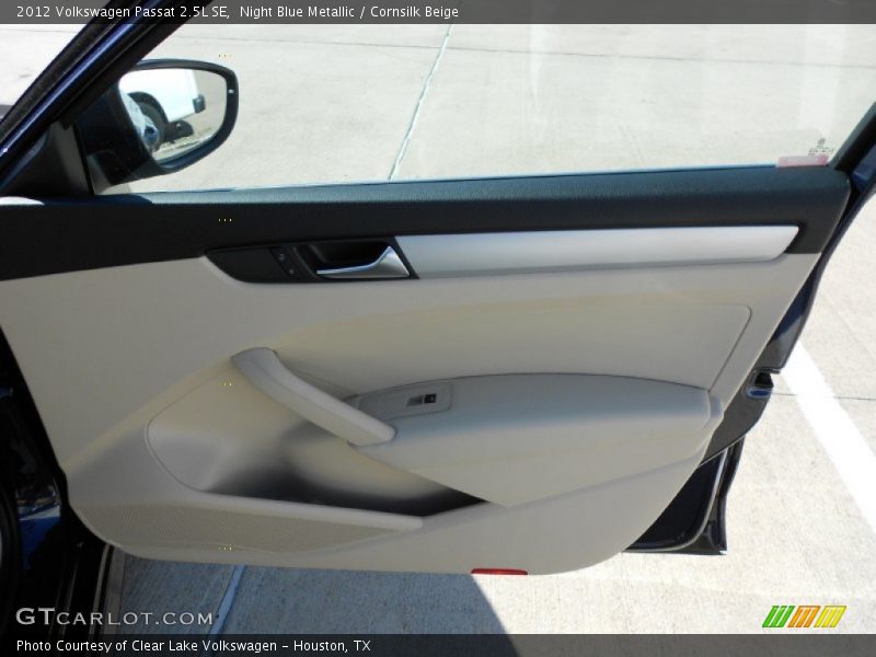 Night Blue Metallic / Cornsilk Beige 2012 Volkswagen Passat 2.5L SE