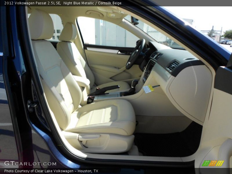 Night Blue Metallic / Cornsilk Beige 2012 Volkswagen Passat 2.5L SE