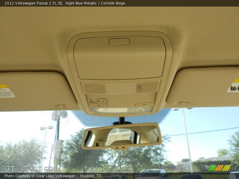 Night Blue Metallic / Cornsilk Beige 2012 Volkswagen Passat 2.5L SE