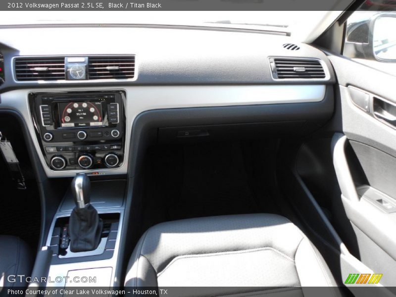 Black / Titan Black 2012 Volkswagen Passat 2.5L SE