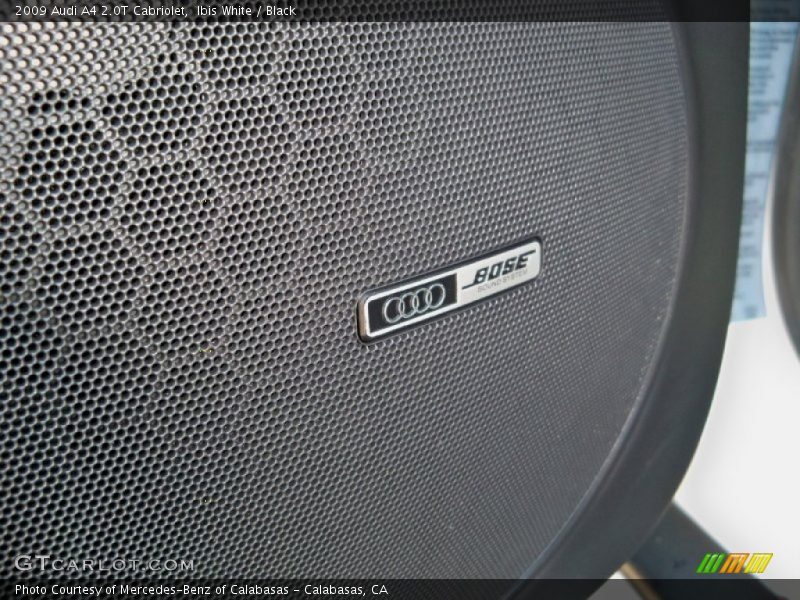 Audio System of 2009 A4 2.0T Cabriolet