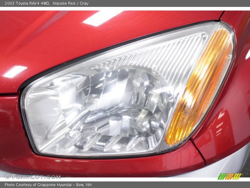 Impulse Red / Gray 2003 Toyota RAV4 4WD