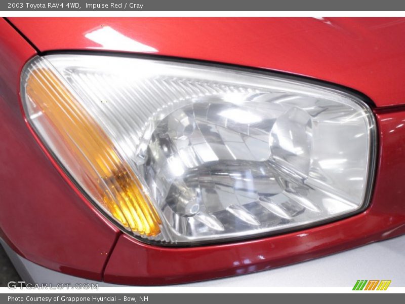 Impulse Red / Gray 2003 Toyota RAV4 4WD