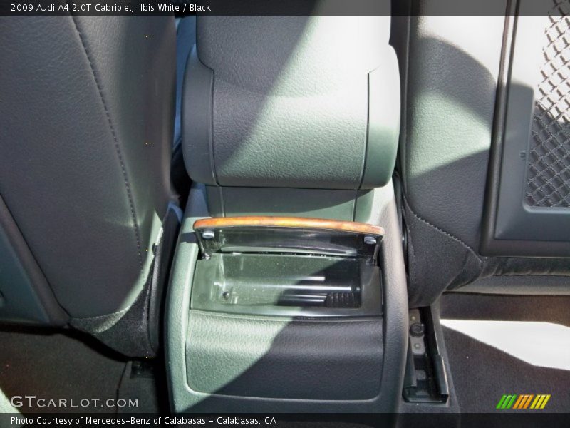 Ibis White / Black 2009 Audi A4 2.0T Cabriolet