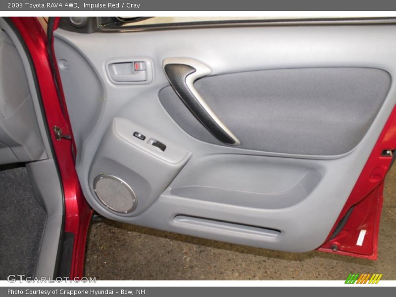 Impulse Red / Gray 2003 Toyota RAV4 4WD