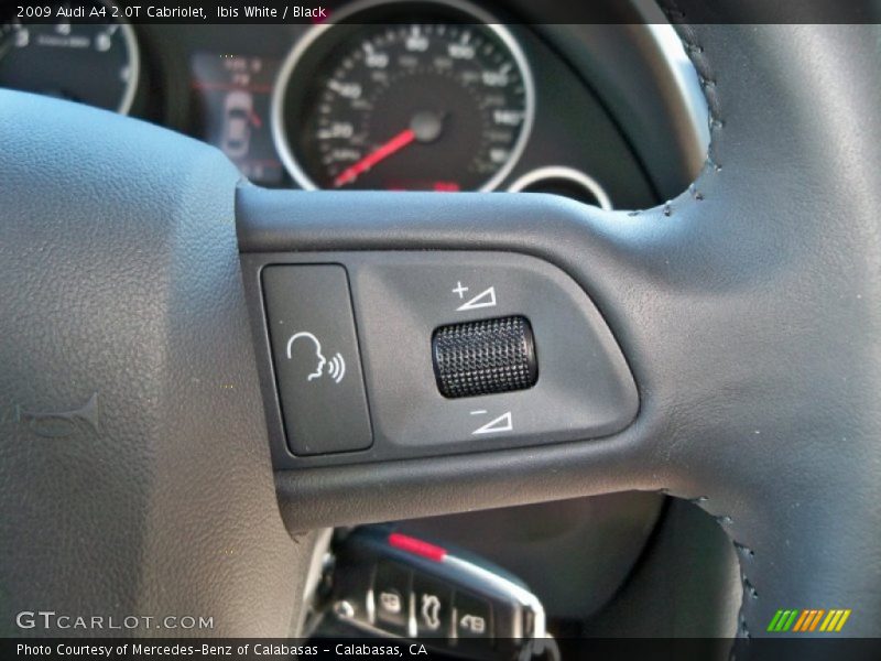 Controls of 2009 A4 2.0T Cabriolet