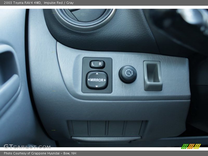 Impulse Red / Gray 2003 Toyota RAV4 4WD