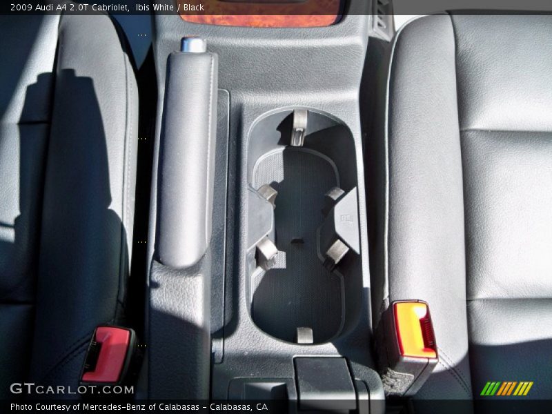 Ibis White / Black 2009 Audi A4 2.0T Cabriolet