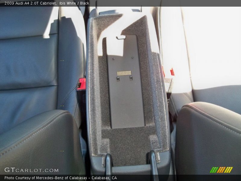 Ibis White / Black 2009 Audi A4 2.0T Cabriolet