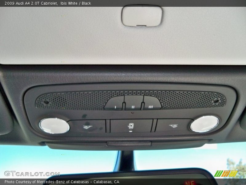 Ibis White / Black 2009 Audi A4 2.0T Cabriolet