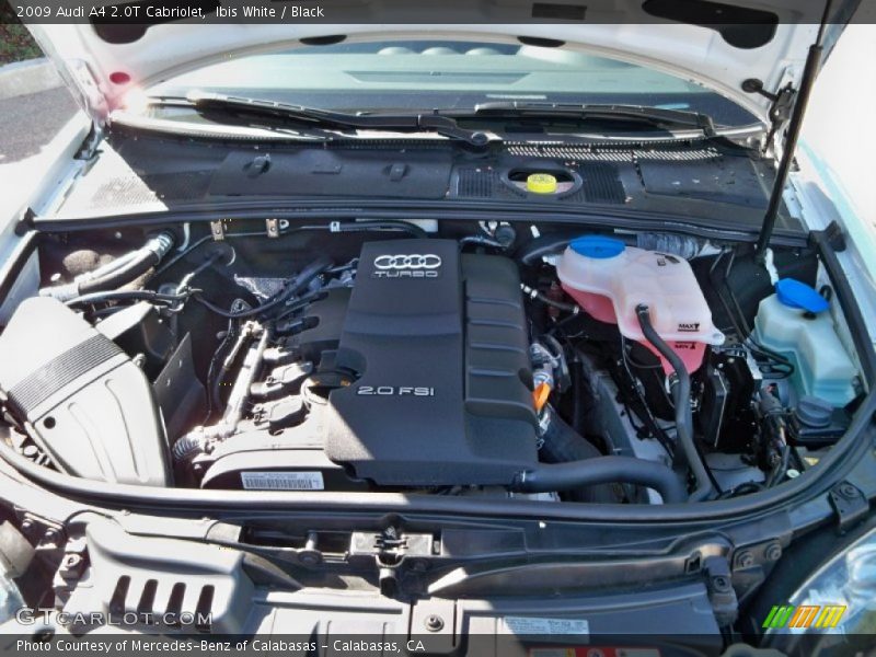  2009 A4 2.0T Cabriolet Engine - 2.0 Liter FSI Turbocharged DOHC 16-Valve VVT 4 Cylinder