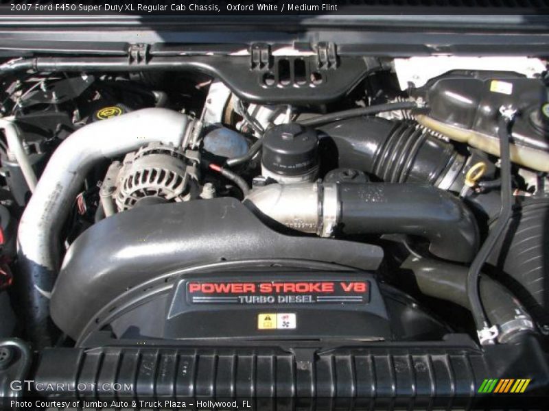  2007 F450 Super Duty XL Regular Cab Chassis Engine - 6.0 Liter OHV 32-Valve Power Stroke Turbo-Diesel V8