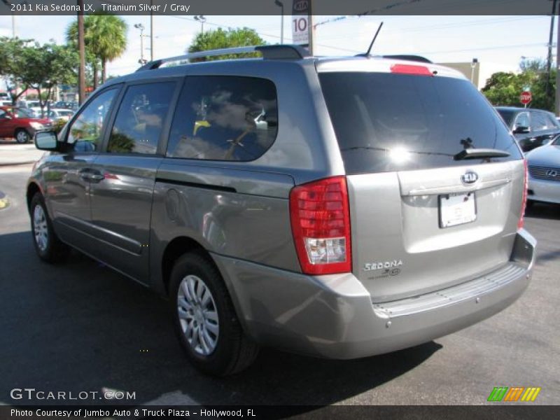 Titanium Silver / Gray 2011 Kia Sedona LX