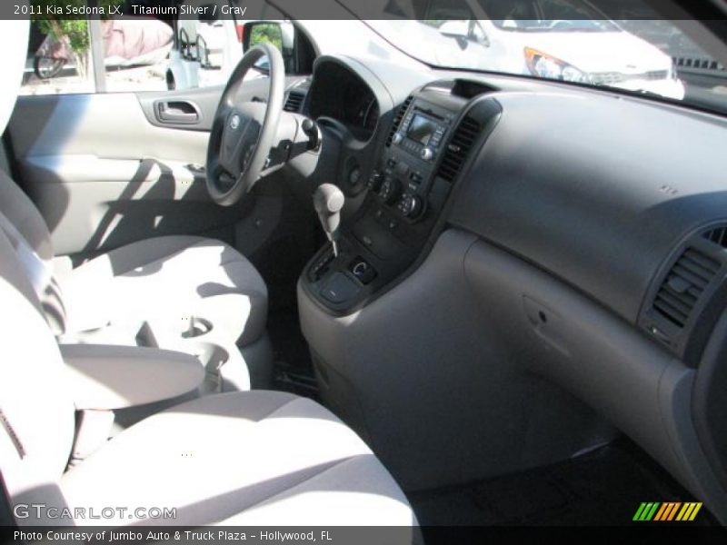 Titanium Silver / Gray 2011 Kia Sedona LX