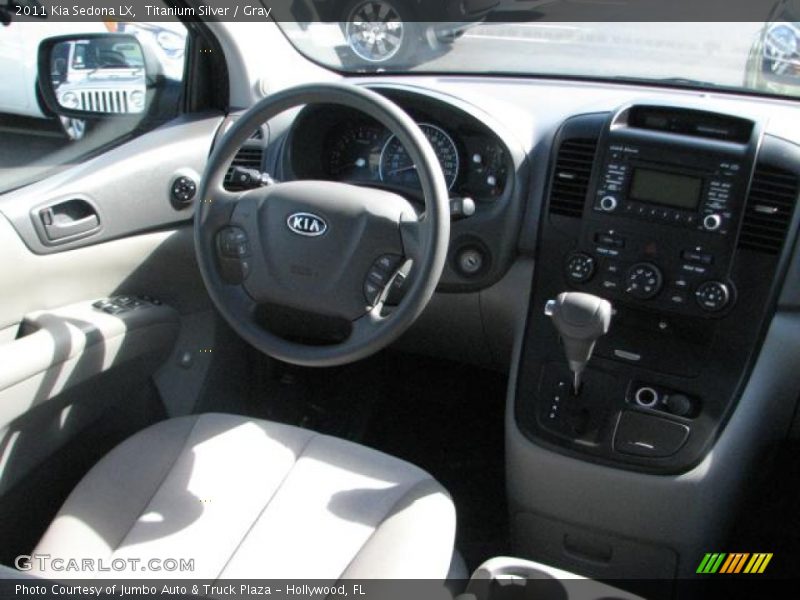 Titanium Silver / Gray 2011 Kia Sedona LX