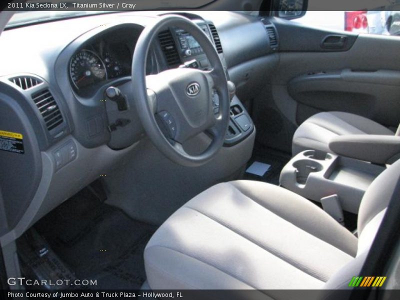 Titanium Silver / Gray 2011 Kia Sedona LX