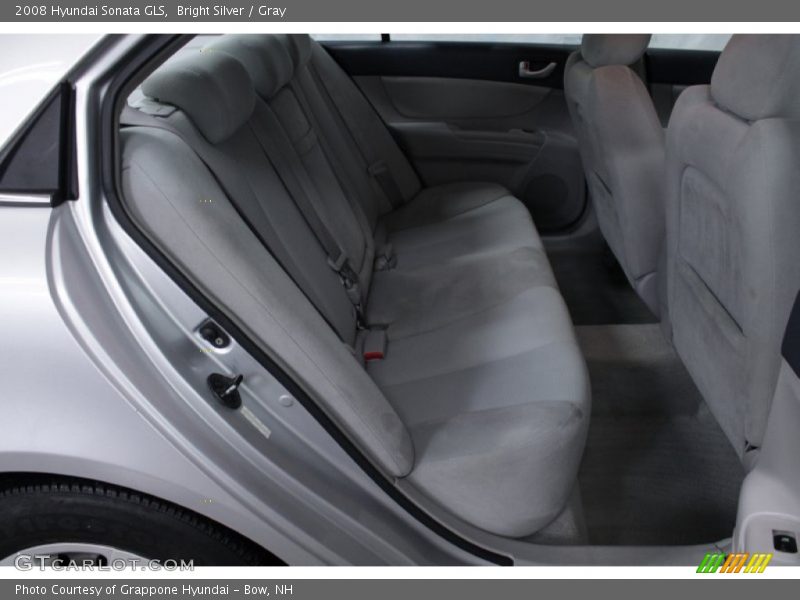 Bright Silver / Gray 2008 Hyundai Sonata GLS