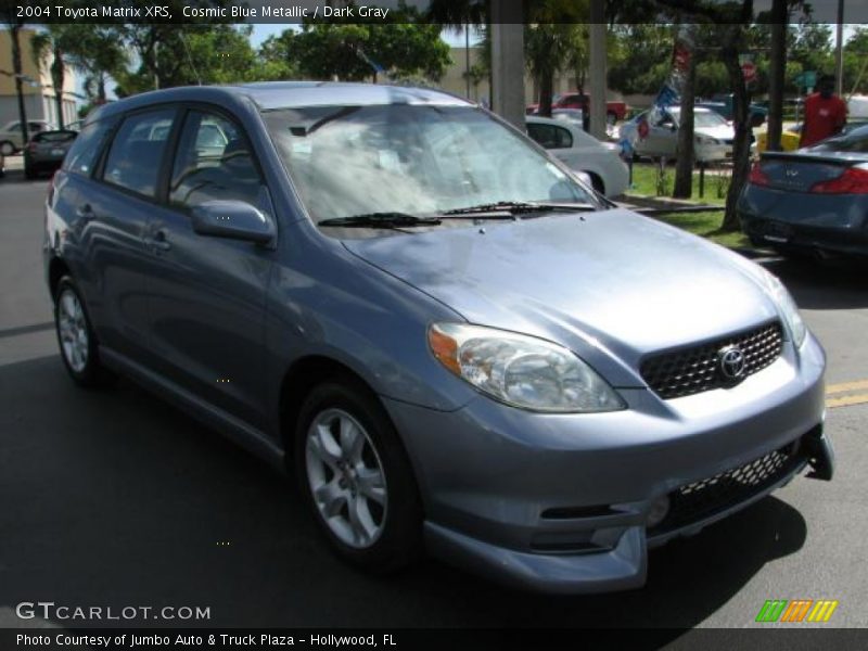 Cosmic Blue Metallic / Dark Gray 2004 Toyota Matrix XRS