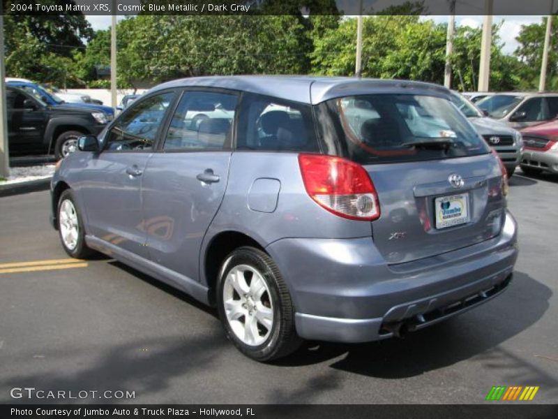 Cosmic Blue Metallic / Dark Gray 2004 Toyota Matrix XRS