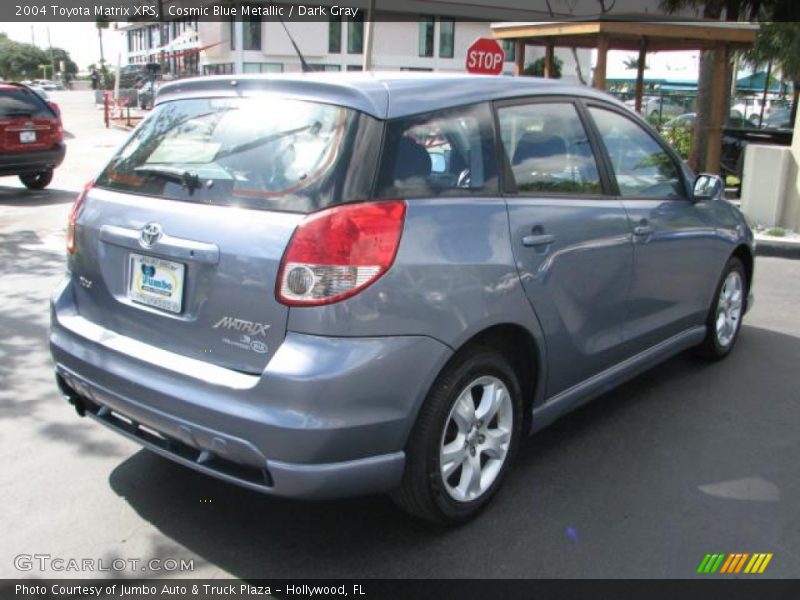 Cosmic Blue Metallic / Dark Gray 2004 Toyota Matrix XRS