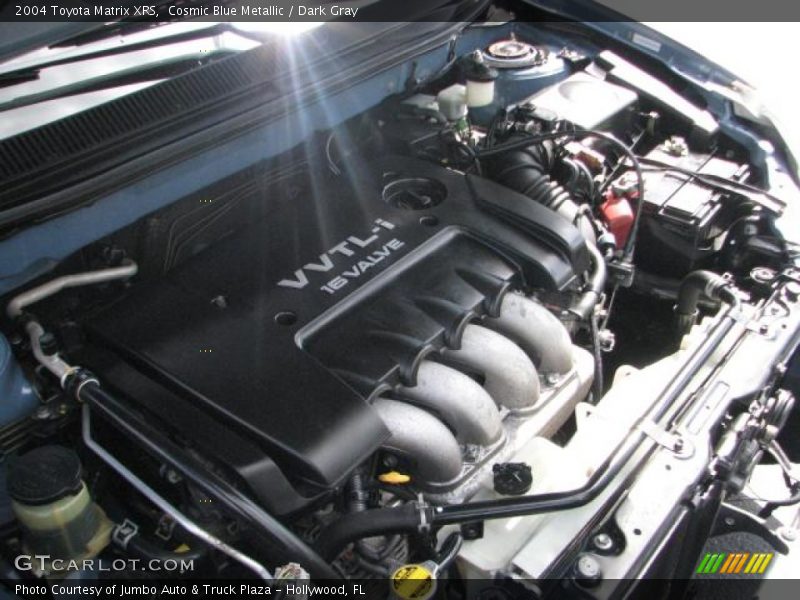  2004 Matrix XRS Engine - 1.8L DOHC 16V VVT-i 4 Cylinder