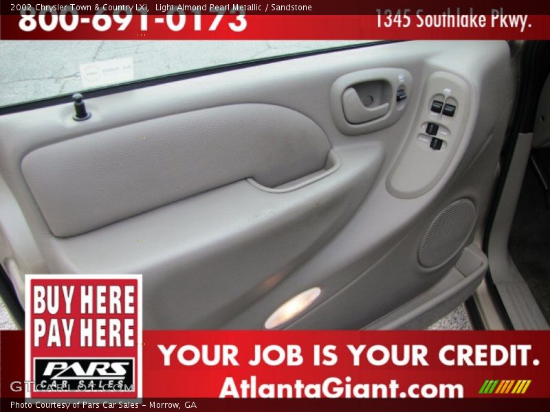 Light Almond Pearl Metallic / Sandstone 2002 Chrysler Town & Country LXi