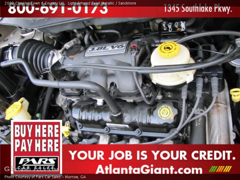 Light Almond Pearl Metallic / Sandstone 2002 Chrysler Town & Country LXi