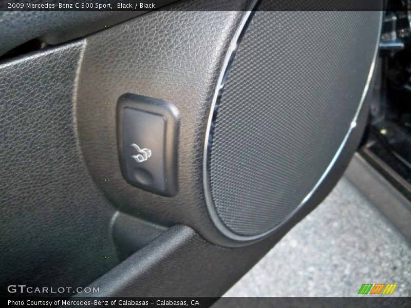 Black / Black 2009 Mercedes-Benz C 300 Sport