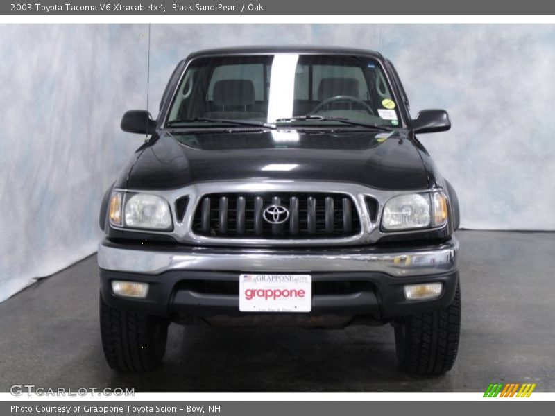 Black Sand Pearl / Oak 2003 Toyota Tacoma V6 Xtracab 4x4