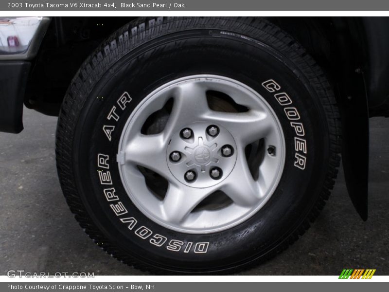 Black Sand Pearl / Oak 2003 Toyota Tacoma V6 Xtracab 4x4