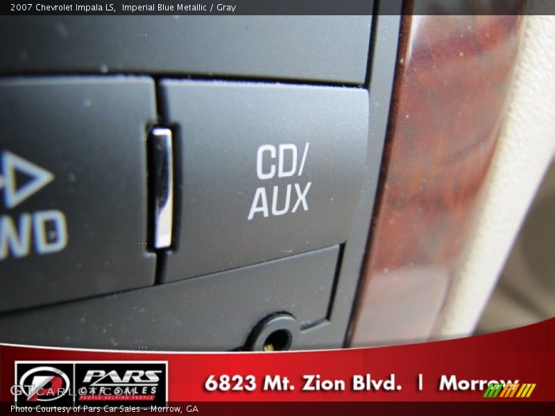 Imperial Blue Metallic / Gray 2007 Chevrolet Impala LS