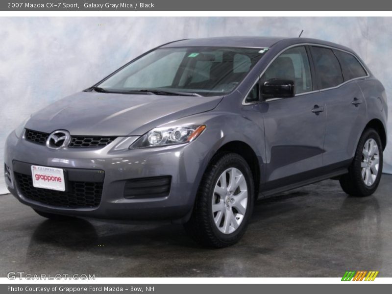 Galaxy Gray Mica / Black 2007 Mazda CX-7 Sport