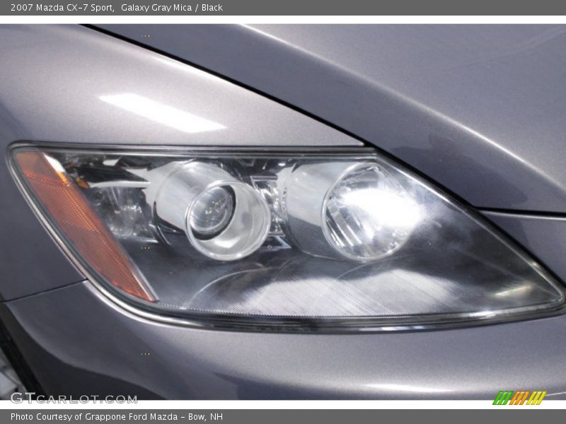 Galaxy Gray Mica / Black 2007 Mazda CX-7 Sport