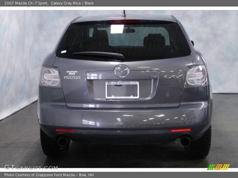 Galaxy Gray Mica / Black 2007 Mazda CX-7 Sport