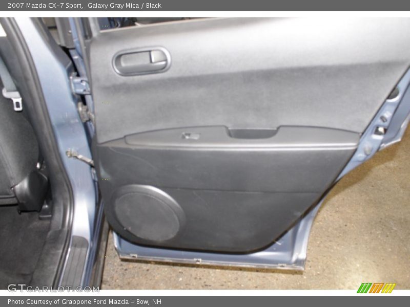 Galaxy Gray Mica / Black 2007 Mazda CX-7 Sport