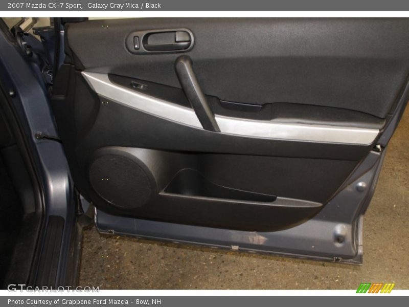 Galaxy Gray Mica / Black 2007 Mazda CX-7 Sport