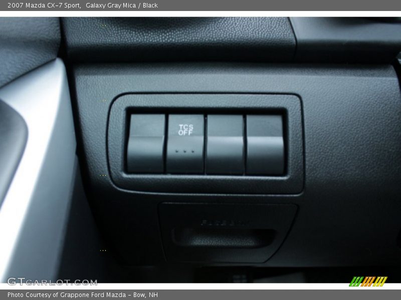 Galaxy Gray Mica / Black 2007 Mazda CX-7 Sport